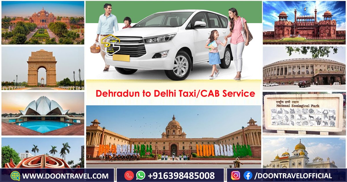 Dehradun to Delhi Taxi/CAB Service