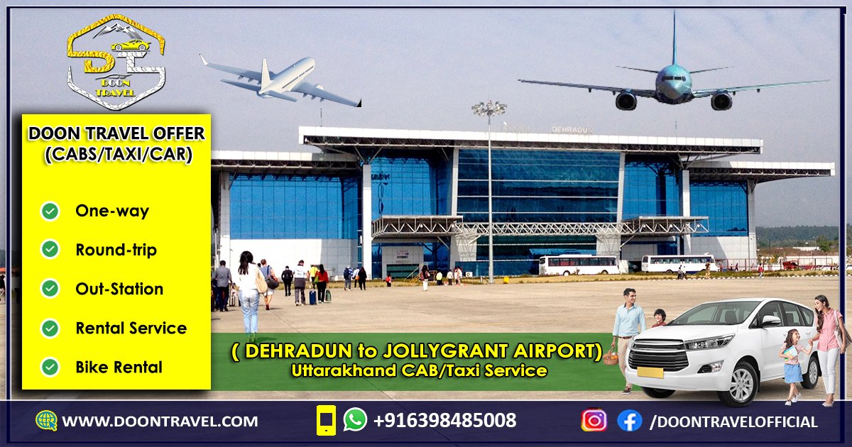 Dehradun to Jolly Grant Airport Taxi/CAB Service